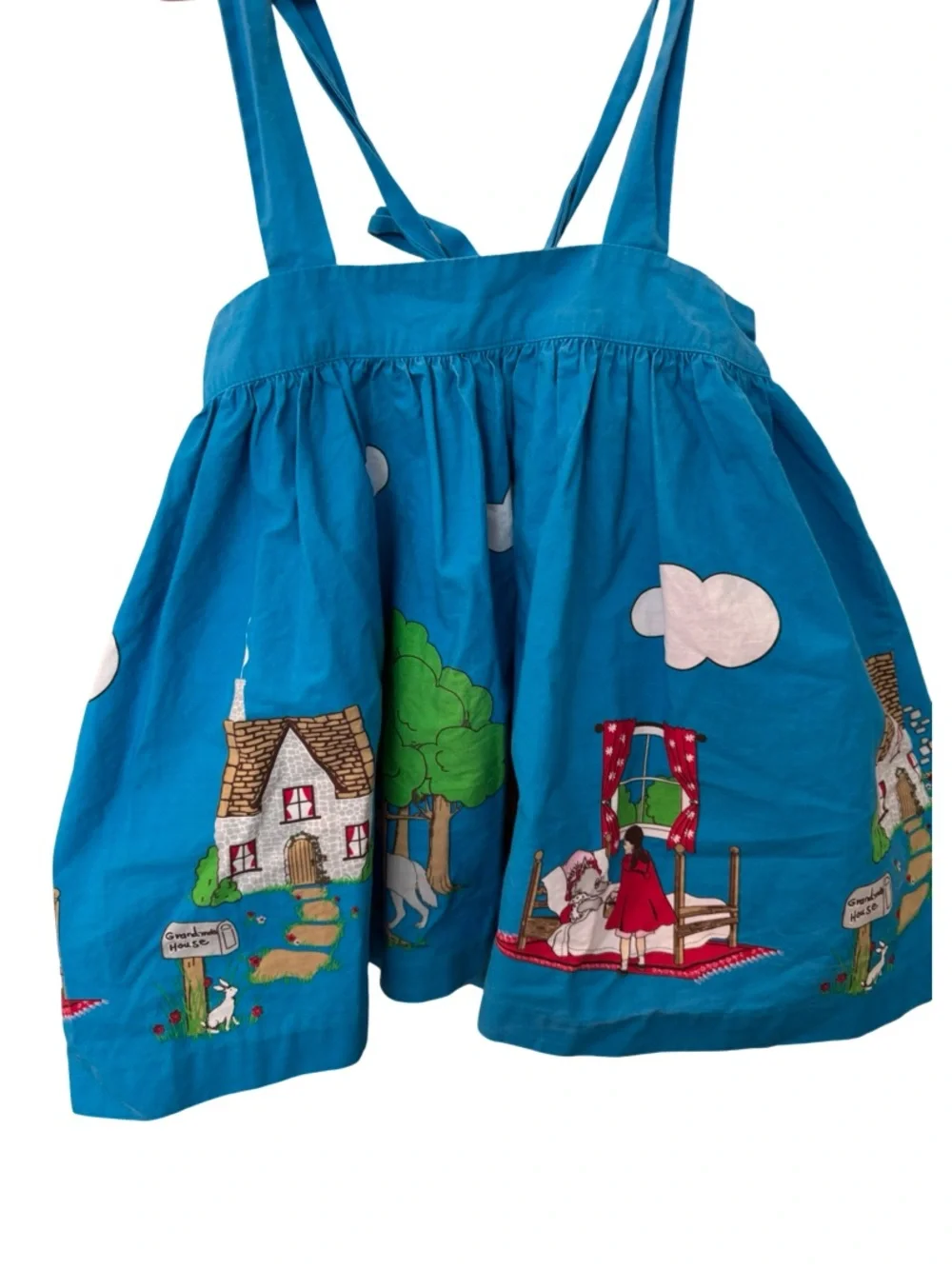Eleanor Rose Little Red Sydney Suspender Skirt Girls Estimated Size 4/5